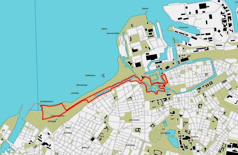 Hälsans Stig, Malmö City