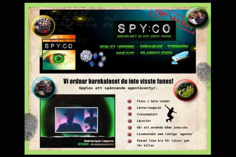 Agentkalas från Spy:Co - Malmö Agentkalas från Spy:Co - Malmö