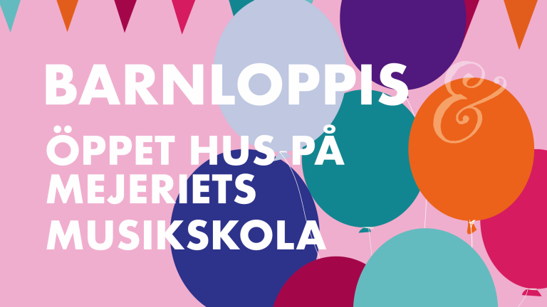 Barnloppis & öppet Hus Mejeriets Musikskola - Lund
