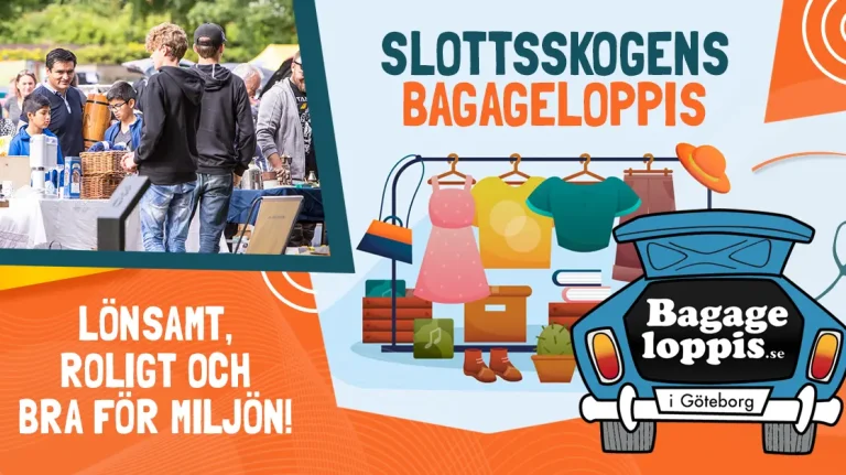 Bagageloppis Slottsskogen - Göteborg