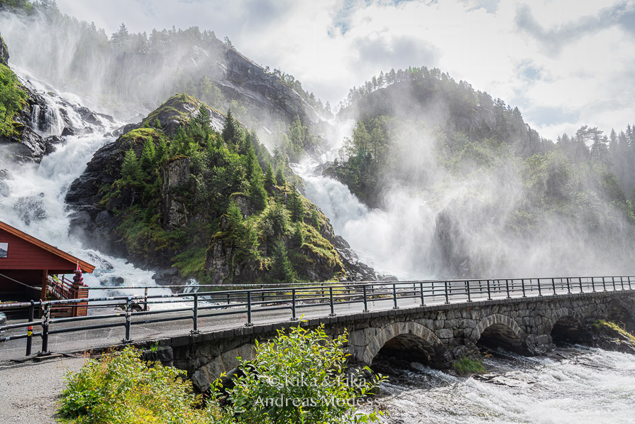Låtefossen, Norge