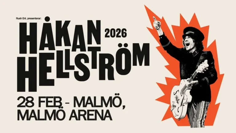 Håkan Hellström i Malmö 2026