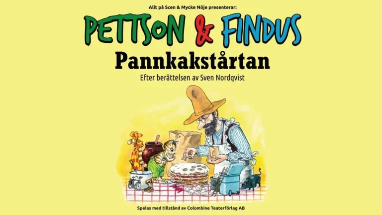 Pettson & Findus Pannkakstårtan i Kungälv
