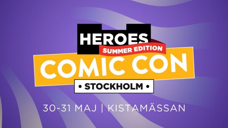 Comic Con Stockholm 2026